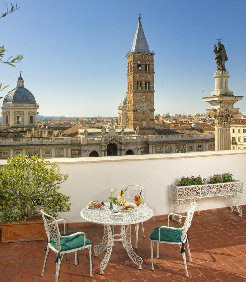 Hotel Mecenate Palace Roma Esterno foto