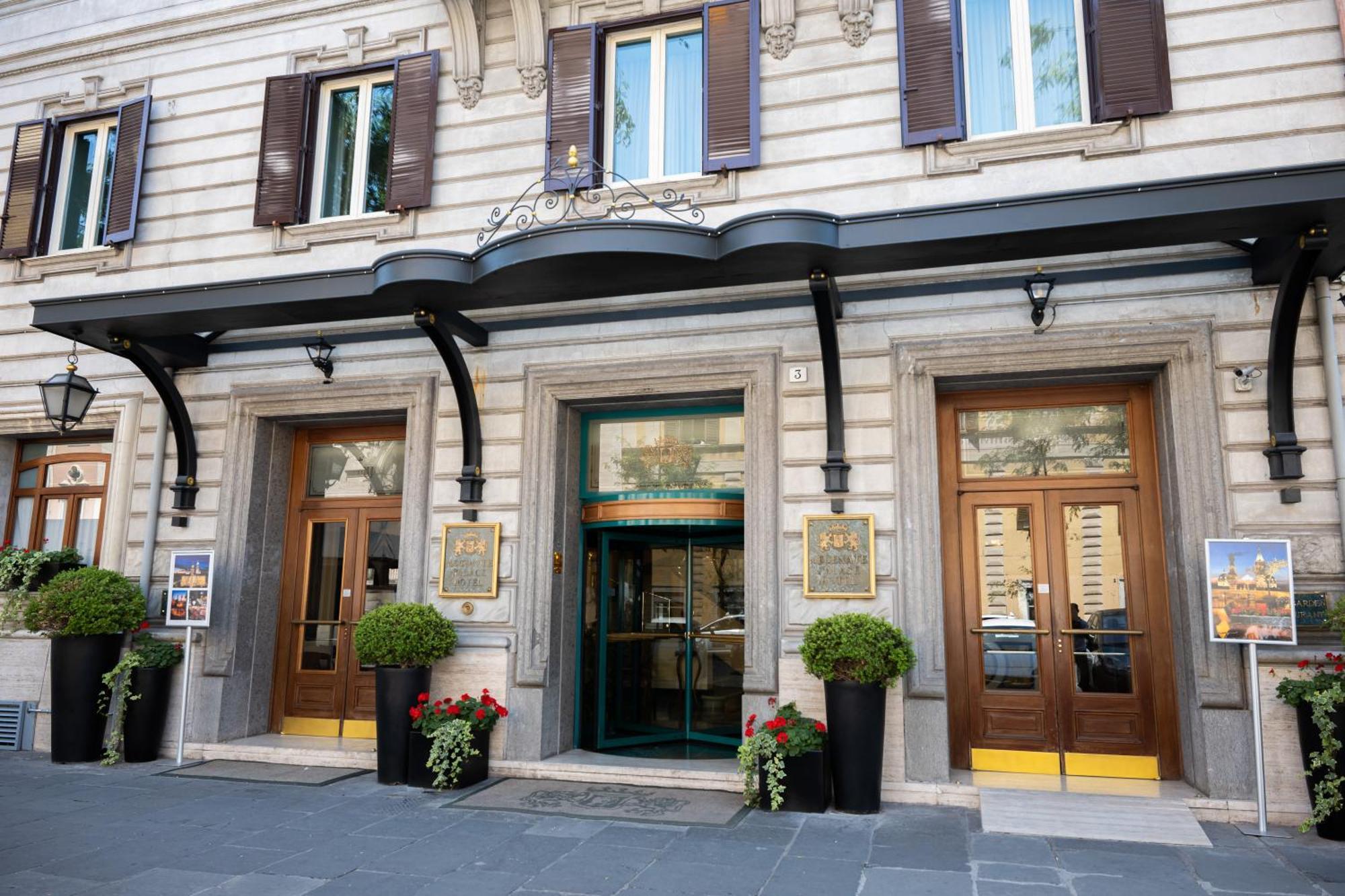 Hotel Mecenate Palace Roma Esterno foto